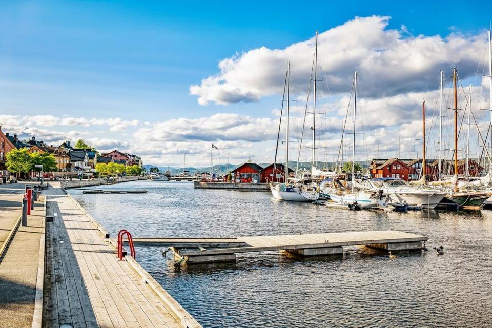 Studio W Centrum Miasta Holmestrand, Norwegia Ngoại thất bức ảnh